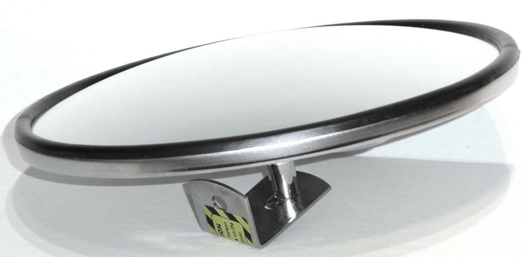 mirror head 7" round convex chrome center mount Peterbilt Kenworth Freightliner