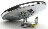 mirror head 6" round convex center mount chrome Peterbilt Kenworth Freightliner