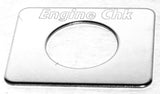 GG Switch Plate for Freightliner Engine Check Stainless Steel #68753