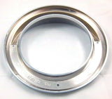 UP Light Bezel for 4" Round Light w/ Visor Chrome Plastic 5 3/4" OD. #10483 Each