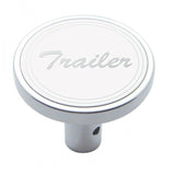 Air Brake Knobs Tractor Trailer Pin Mount 1-1/2” Tall Chrome UP#23178-23179