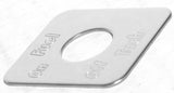 GG Switch Plate for Freightliner Ignition Key Stainless Steel #68754
