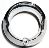 UP Gauge Cover for Peterbilt Speedometer or Tachometer Clear Visor #40667 Each