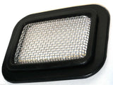 Bumper Rock Guard for Freightliner/White Fog Light Mesh Rubber GG#80167 Each