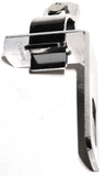 bracket mirror side mount chrome metal 3/4" O.D. for exterior door mirrors