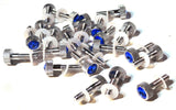 GG Dash Panel Screws for Peterbilt Blue Jewel Fine Threads #67251 Set of 22
