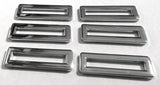 Switch Label Bezels for Freightliner Classic FLD Plain Plastic UP#41001- 6 Pack