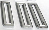 Switch Label Bezels for Freightliner Classic FLD Plain Plastic UP#41001- 6 Pack