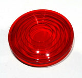 Dome Light Lens for Peterbilt 2006+ Cab Sleeper 1-9/16" Red Plastic GG#68875