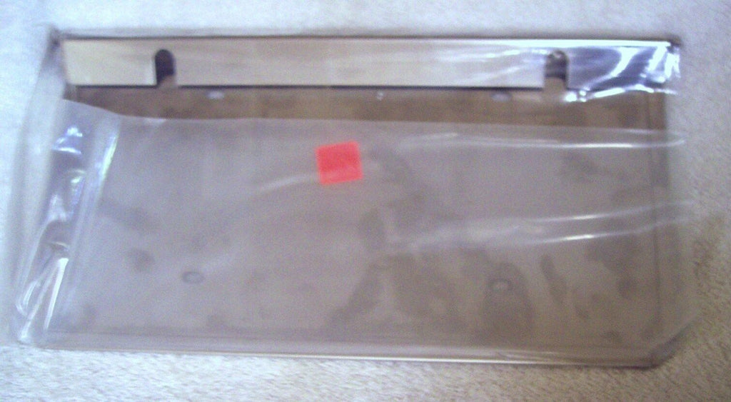 License Plate Holder Single for Peterbilt Tow Hook Stainless 8" Wide GG60541