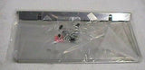 License Plate Holder Single for Peterbilt Tow Hook Stainless 8" Wide GG60541