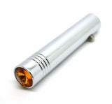 toggle switch extension long amber jewel 2 1/4" chrome aluminum Peterbilt Pair