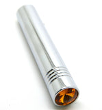 toggle switch extension long amber jewel 2 1/4" chrome aluminum Peterbilt Pair