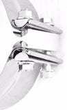 Exhaust Clamps 6” I.D./O.D. Preformed Stack Clamp Stainless Steel UP#21339 Pair