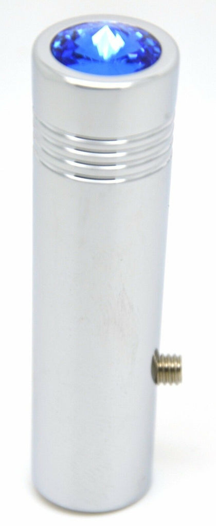 Toggle switch extension blue jewel 2-3/8" chrome Freightliner Kenworth dash each