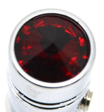 toggle switch extensions(3) red jewel 1" chrome aluminum for Peterbilt 379 359