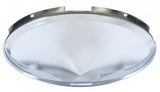 UP Front Hub Cap 4 Even Notches Cone Pointed Chrome 7/16" Lip #10146 Each