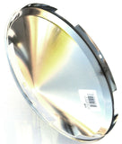 UP Front Hub Cap 4 Even Notches Cone Pointed Chrome 7/16" Lip #10146 Each