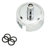 gear shift knob adaptor 7/16" top mount chrome self centering 13/18 speed Fuller