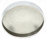 GG Rear Hub Cap for Peterbilt Freightliner 8" I.D. Dome Chrome Steel #20020 Each