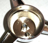 Spinner 3 Straight Bars 5” O.D. Chrome Plastic 2 5/8” Center UP#10723 Each