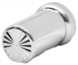 Lug Nut Covers 33 mm Push-On Pinwheel Plastic 3 3/8" Tall GG#10259 Set of 20