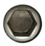 GG Lug Nut Covers 33 mm Push-On Flat Top Chrome 2 1/2" Tall #10239 Set of 60