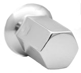 GG Lug Nut Covers 33 mm Push-On Flat Top Chrome 2 1/2" Tall #10239 Set of 60