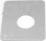 GG Switch Plate for Peterbilt Engine Fan On/ Auto Stainless Steel #68475