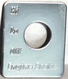 GG Switch Plate for Peterbilt Engine Brake Stainless Steel #68483