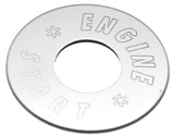 GG Switch Plate for Peterbilt Engine Start Button Stainless Steel #68496