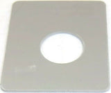 GG Switch Plate for Peterbilt Fuel Switch Left/ Right Stainless Steel #68497