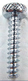UP Dash Panel Screws for Freightliner Green Jewel Chrome 1 3/16" #23841 Set of 2