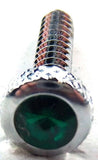 UP Dash Panel Screws for Freightliner Green Jewel Chrome 1 3/16" #23841 Set of 2