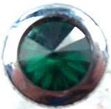 UP Dash Panel Screws for Freightliner Green Jewel Chrome 1 3/16" #23841 Set of 2