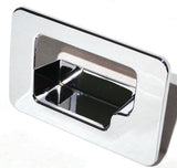 Hana Glove Box Latch Trim Cover for Peterbilt 2000-05 Chrome Plastic #45200
