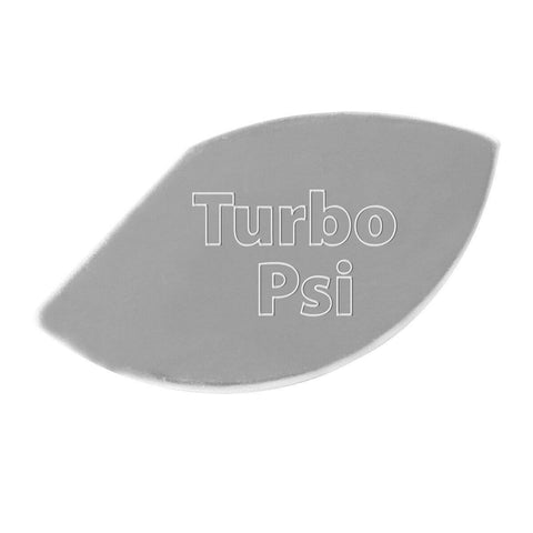 Gauge Emblem for Kenworth Turbo PSI Stainless Steel GG#68656