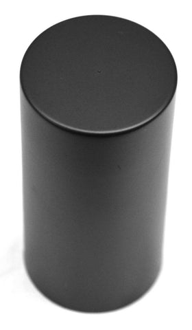 UP Lug Nut Covers 33mm Cylinder Matte Black Screw/Thread-on #10190 Set of 60