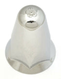 GG Lug Nut Covers 33 mm Standard Push-on Chrome Plastic 3" Tall #10278 Set of 20