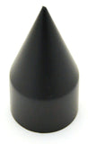 Lug Nut Covers 33mm Screw-On Spike Matte Black 4 1/8" Tall UP#10000 Set of 60