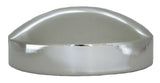 GG Hub Cap Rear 8" I.D. Standard Dome Chrome Metal 1 1/2" Sidewall #20024 Each