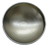 GG Hub Cap Rear 8" I.D. Standard Dome Chrome Metal 1 1/2" Sidewall #20024 Each