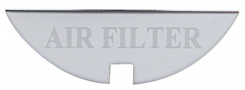 UP Gauge Emblem for Freightliner Air Filter Stainless Steel Etched Letter #48084