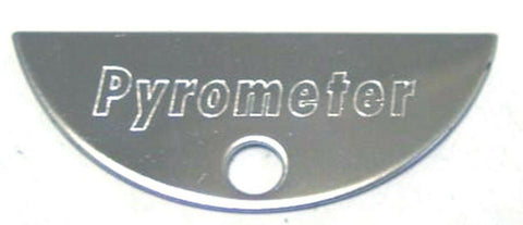 Grand General Gauge Emblem for Peterbilt Pyrometer Pyro Digital Stainless #68502