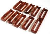 GG Switch Label Bezels for Freightliner Dash Wood Grain Visor #68246-10 Pieces