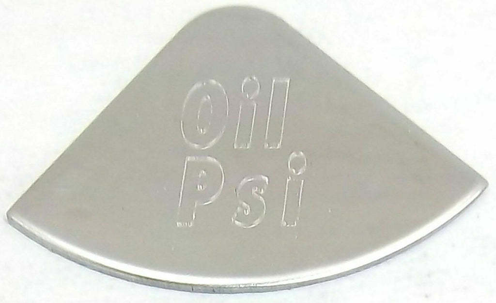 GG Gauge Emblem for Kenworth Oil PSI Stainless Steel #68651