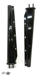 UP Mud Flap Hangers Spring Loaded Black 2" Bolt Spacing 30" Wide #10670 Pair