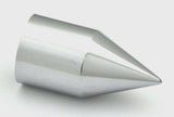 UP Lug Nut Covers 33 mm Push-On Spike Chrome Plastic 3 1/8 Tall #10769 Set of 40