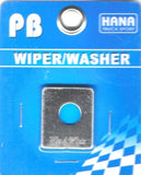 HTS Toggle Switch Plate for Peterbilt Wiper Washer Stainless Engraved #PB-2039