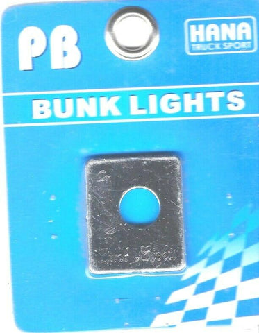 HTS Toggle Switch Plate for Peterbilt Bunk Lights Engraved #PB-2050